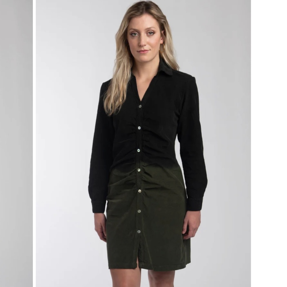 Luna Luz Shelby Shirtdress - Tie Dye (Ombre) - Sz XL - NWT